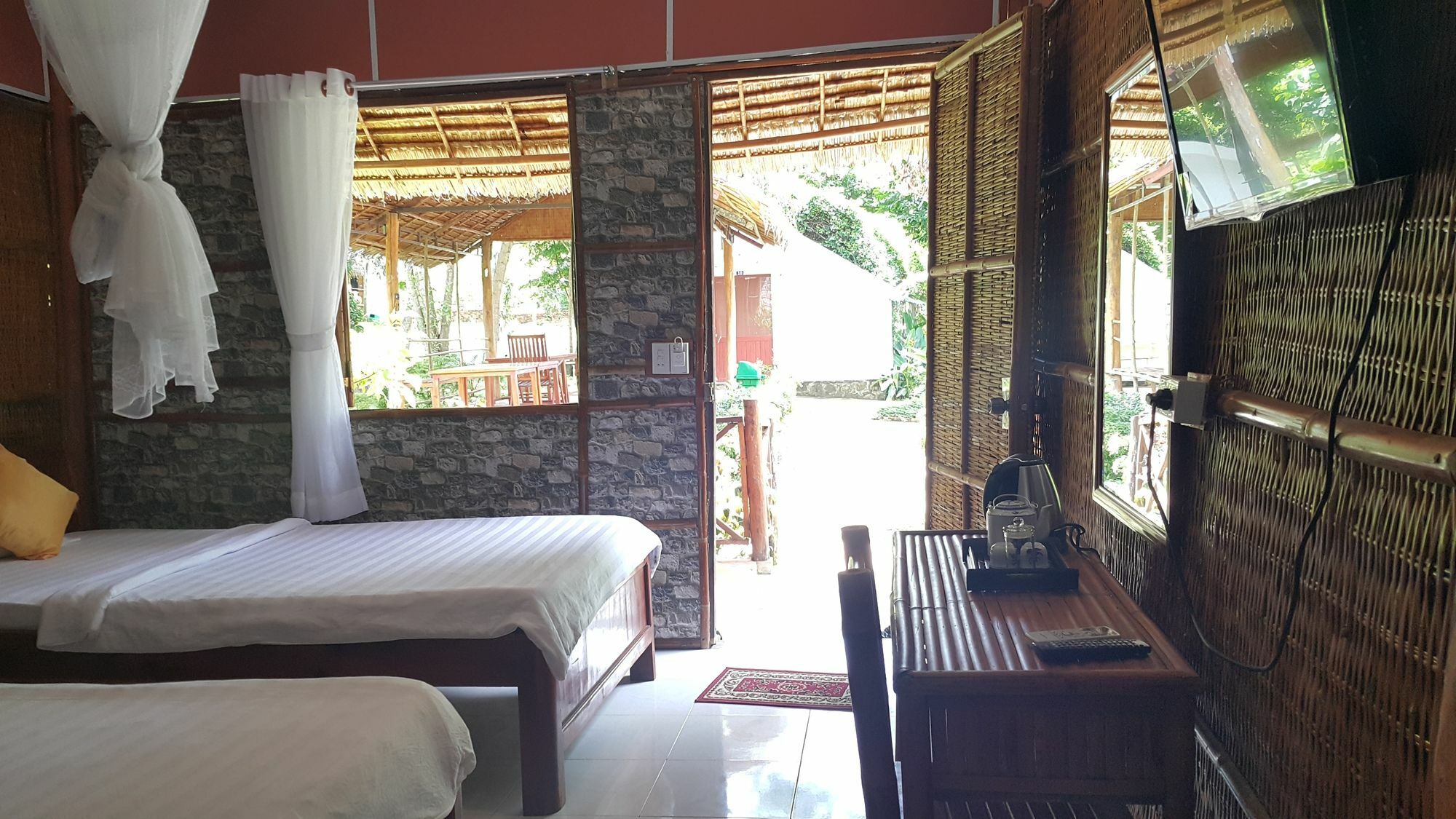 Minh Vuong Village Resort & Restaurant ฟู้โกว๊ก ภายนอก รูปภาพ